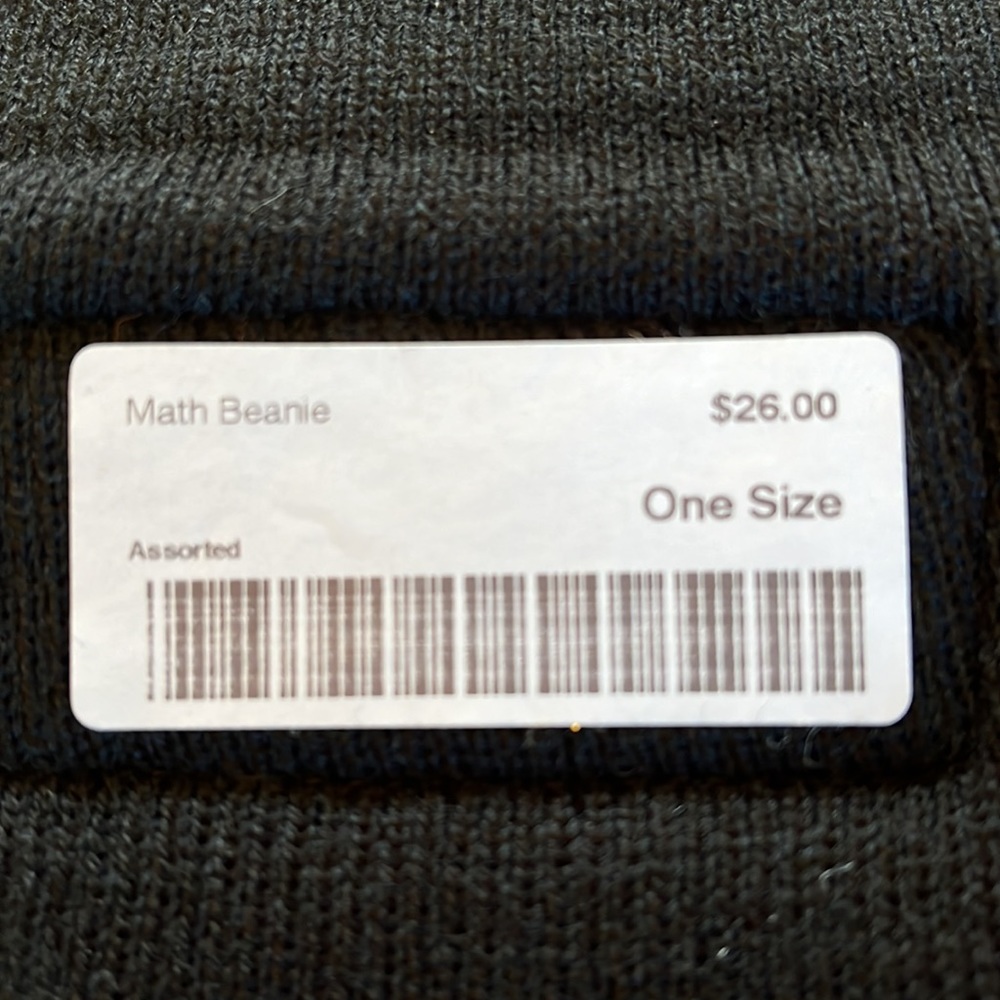 Math Beanie - Picture 2 of 3